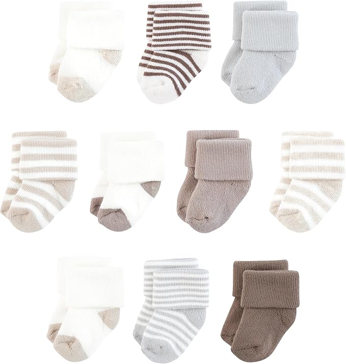Touched by Nature unisex organic cotton baby socks